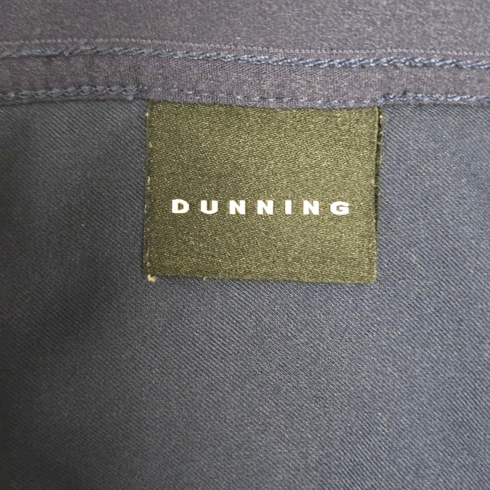 Dunning Women's Navy Blue Golf Pants Slim Straight Stretch Size S Preppy Active - Picture 9 of 12